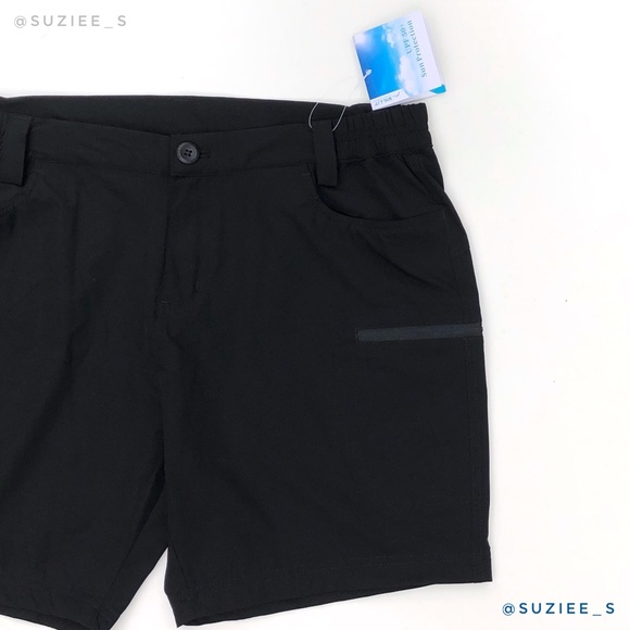 Willit Black Cargo Hiking Shorts Pockets 6” XL NWT - Picture 5 of 15